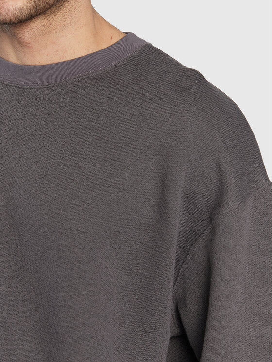 Felpa Ikatown MIKA03CH22 Grigio Regular Fit