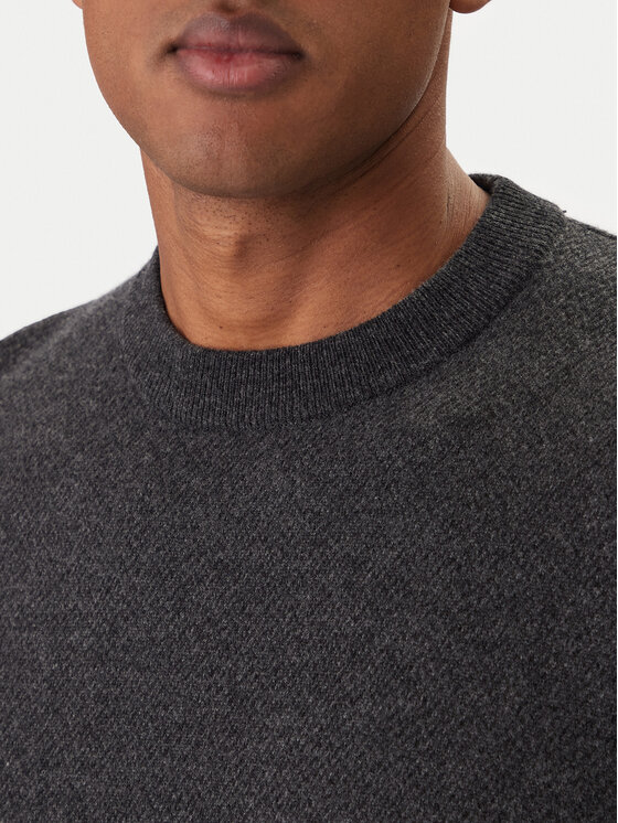 BOSS BOSS Pullover H-Hestro 50549986 Schwarz Regular Fit