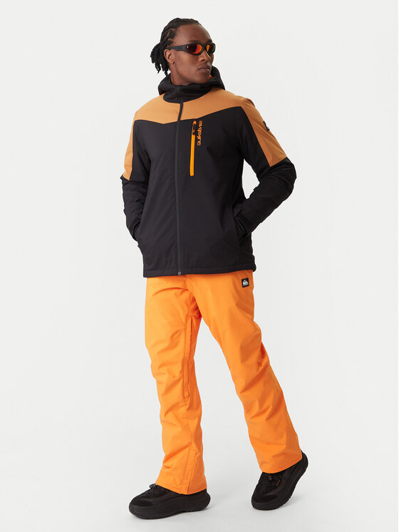 Quiksilver Quiksilver Pantaloni pentru snowboard Estate EQYTP03237 Portocaliu Slim Fit