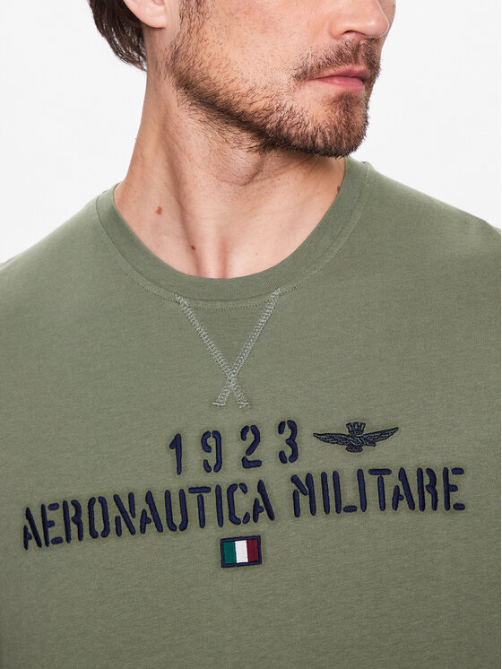 Aeronautica Militare Aeronautica Militare T-shirt 231TS2099J584 Verde Regular Fit
