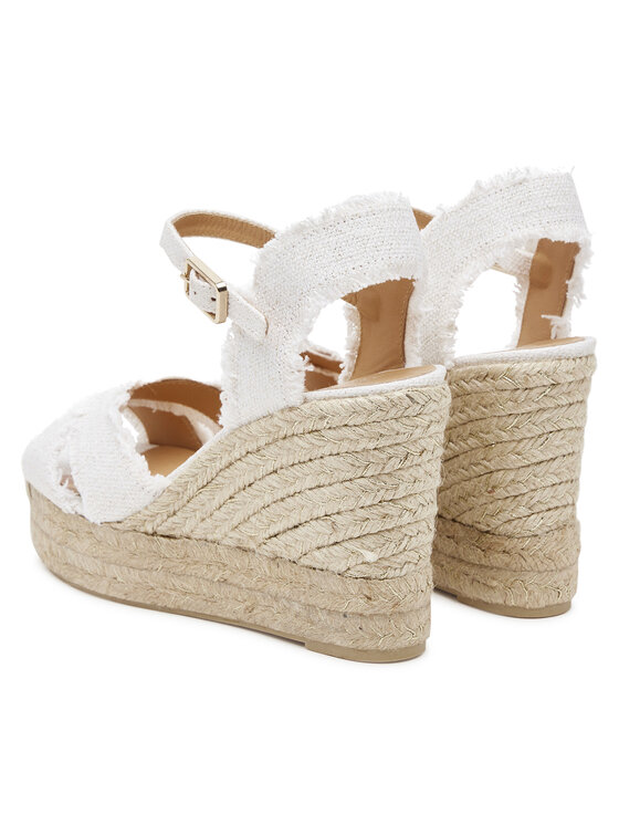 Castañer Castañer Espadryle Bromelia/8Ed/032 022360 Biały