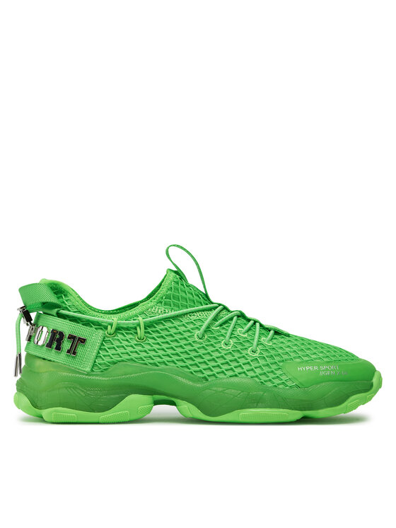 Plein Sport Plein Sport Sneakersy SADS USC0522 STE003N Zielony