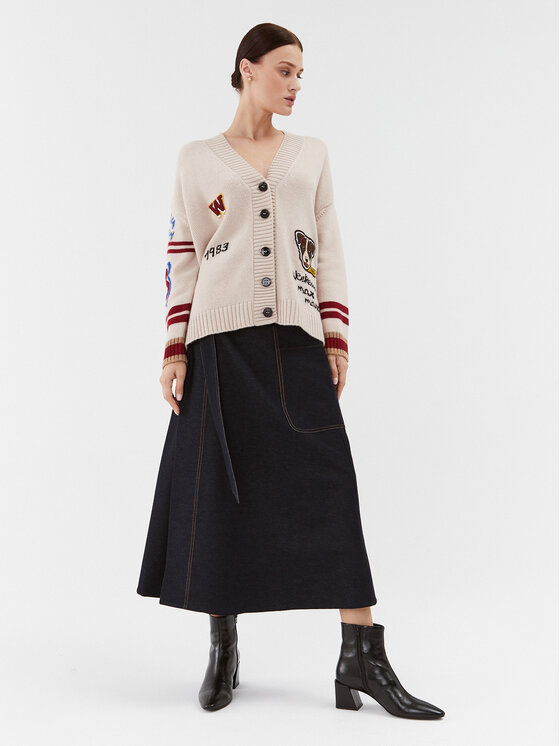Weekend Max Mara Weekend Max Mara Kardigan Duccio 2353460333 Beež Regular Fit