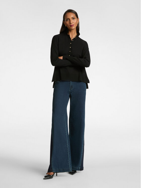 Elena Mirò Elena Mirò Maglione M455Z000585N033 Nero Regular Fit