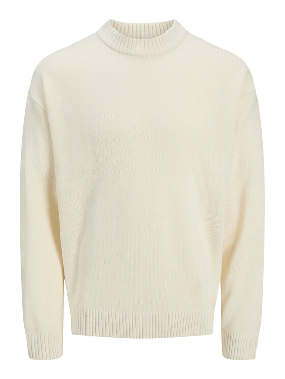 Jack & Jones Jack & Jones Sweter Urban 12278942 Écru Relaxed Fit