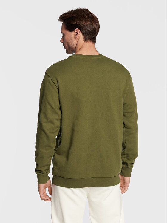 Felpa Fierro SHS08784 Verde Regular Fit