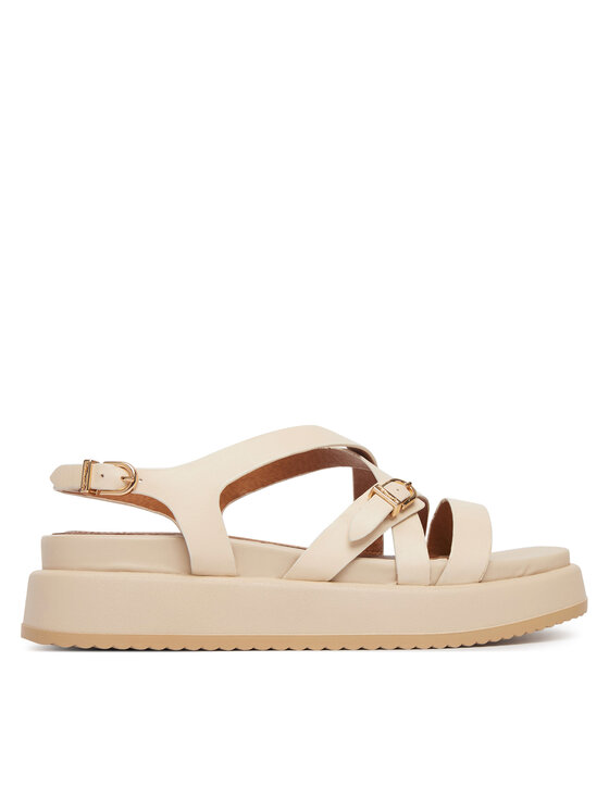 Tamaris Tamaris Sandály 1-28365-46 Krémová