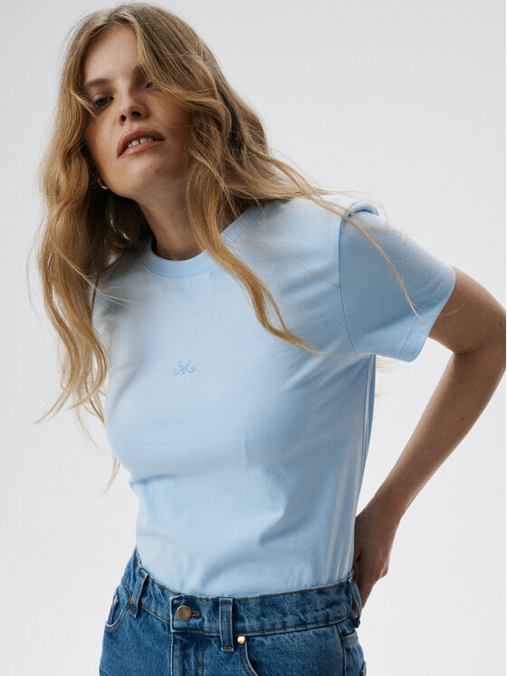 MARI PRETI MARI PRETI T-shirt Essenza Blu Regular Fit