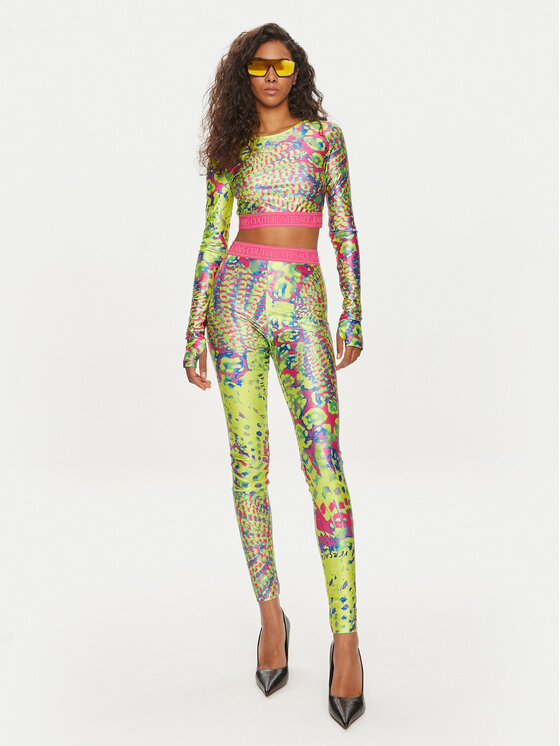 Versace Jeans Couture Versace Jeans Couture Bluza 76HAH218 Pisana Slim Fit