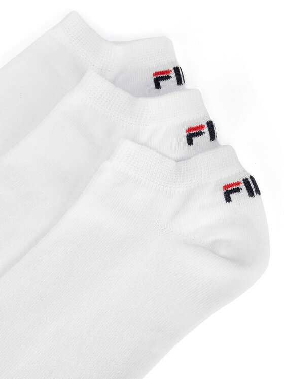 Fila Fila Zemās vīriešu zeķes F9100-AW24 (3-pack) Balts