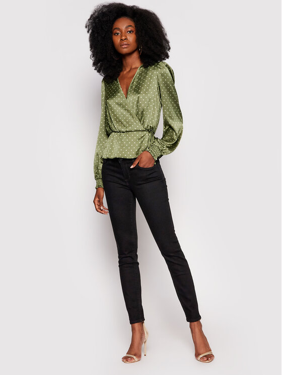 Jeans Annette W1YA99 D4F51 Nero Skinny Fit