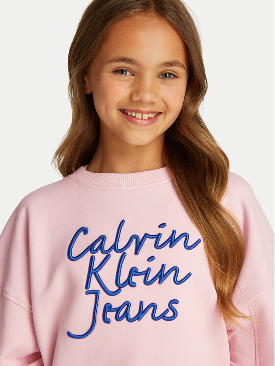 Calvin Klein Jeans Calvin Klein Jeans Felpa IG0IG02760 Rosa Regular Fit