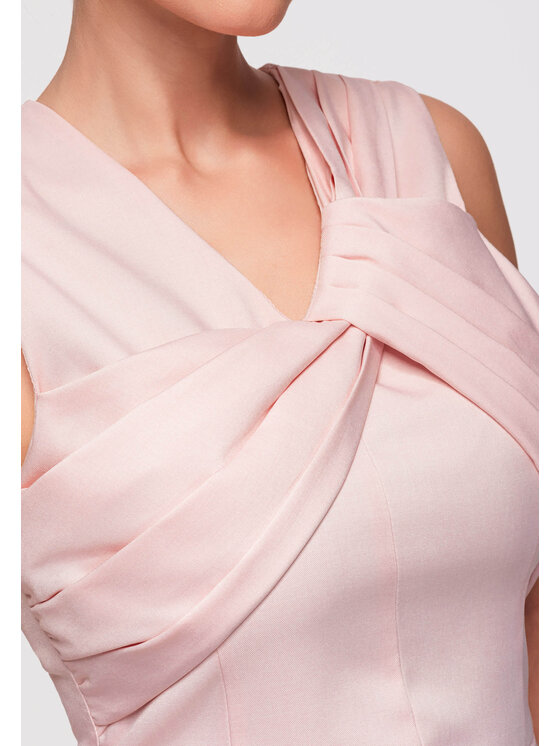 Ombre Ombre Halenka OW-TS-E0001 Růžová Slim Fit