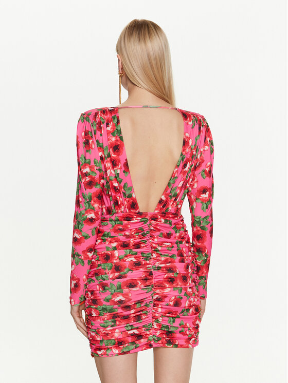 Abito da cocktail MG5004 Rosa Slim Fit