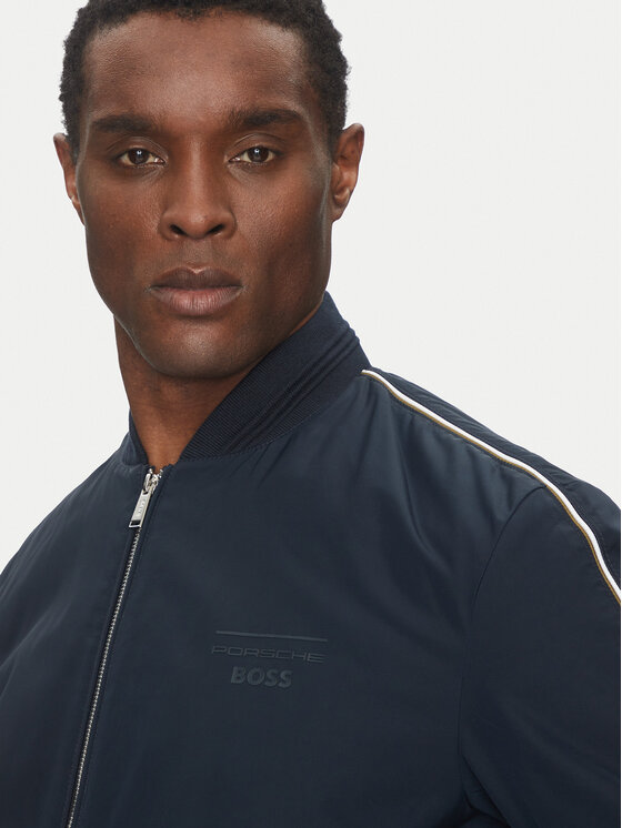 BOSS BOSS Bomber Coltar_PS 50532471 Tamnoplava Regular Fit