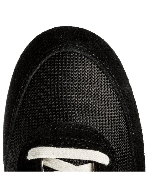 Tommy Hilfiger Sneakersy Corporate Material Mix Runner FM0FM01314 Czarny