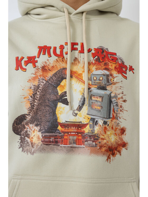 Kamuflage Kamuflage Bluza Zilla Beżowy Comfort Fit