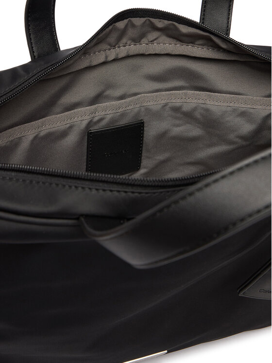 Calvin Klein Calvin Klein Torba za laptop Sleek Slim Commuter LV04D3351G Crna