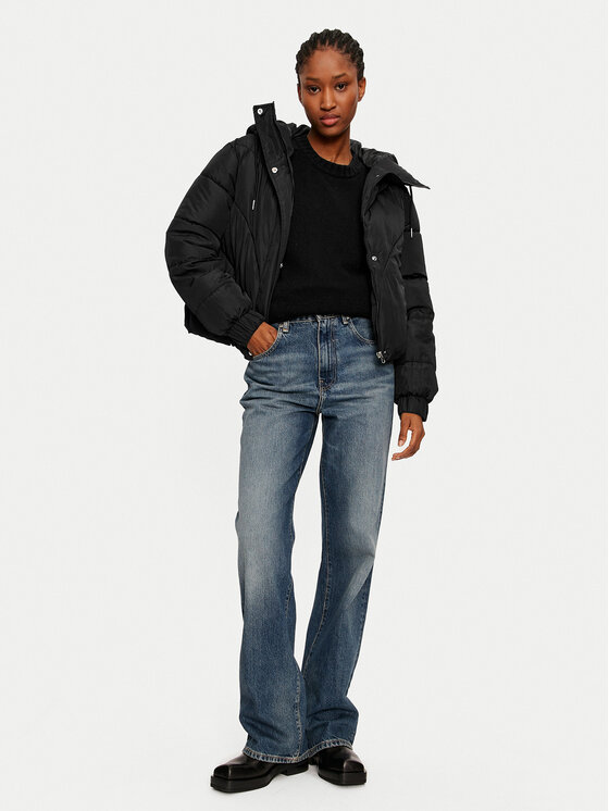 JDY JDY Zimné bundy New Destiny 15311333 Čierna Regular Fit