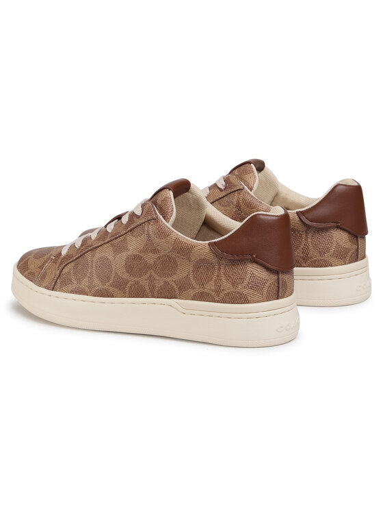 Coach Coach Sneakersy Lowline Luxe Sig G5061 Hnědá