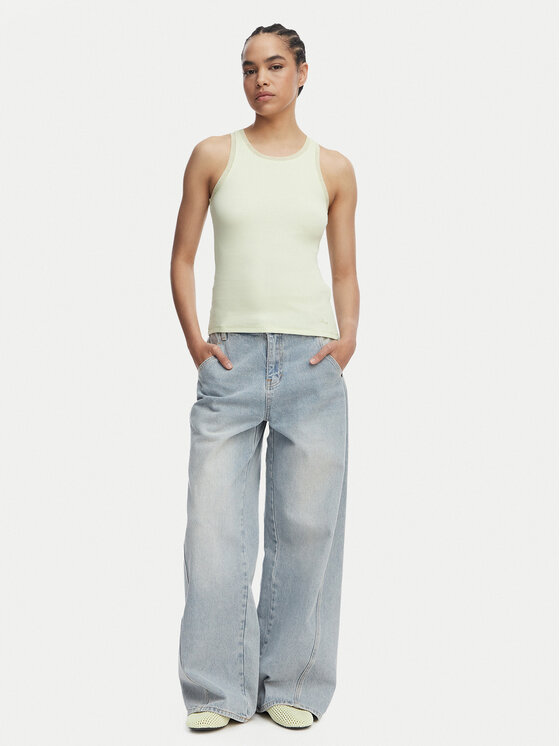 BOSS BOSS Top C_Eplie 50553479 Zelena Slim Fit