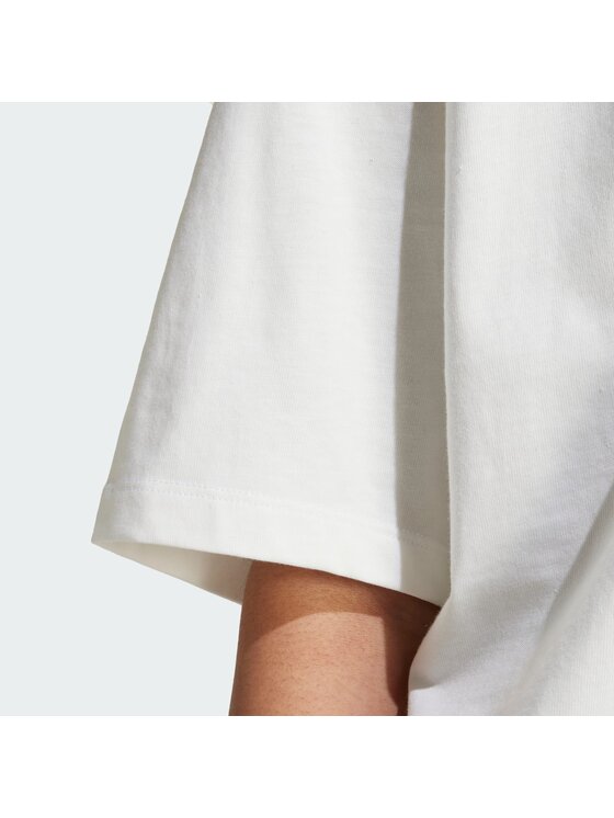 adidas adidas T-Shirt 133813 Biały Oversize