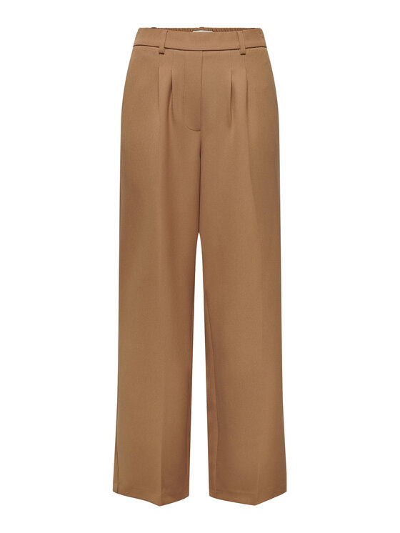 JDY JDY Pantaloni din material 15310534 Maro Straight Fit