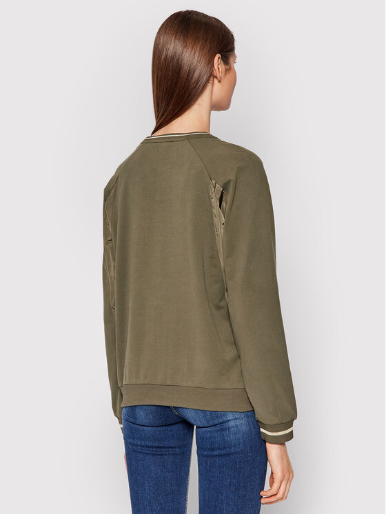 Felpa TF1066 F0843 Verde Regular Fit