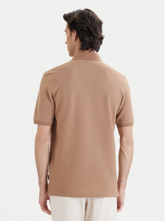 Bugatti Bugatti Polo 8150-75104C Beige Regular Fit