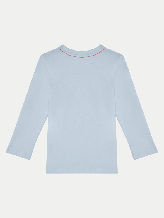 Guess Guess Блузка N84I24 K8HM0 Блакитний Regular Fit