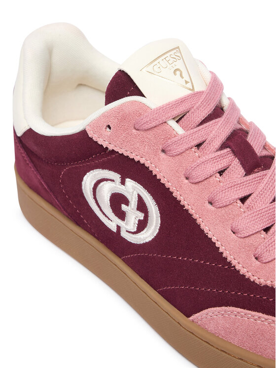 Guess Guess Sneakersy FLTJAC SUE12 Tmavo ružová