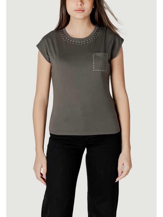 T-Shirt Morgan De Toi, Rozmiar S, Zielone, 251-DYROU