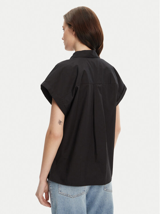 Tommy Hilfiger Tommy Hilfiger Camicia WW0WW45897 Nero Relaxed Fit