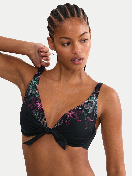 Triumph Triumph Gornji del bikini Summer Tropics 10226547 Črna