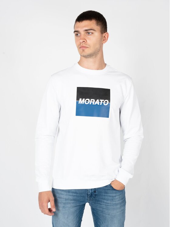 Antony Morato Antony Morato Felpa MMFL00760-FA150048 Bianco Regular Fit