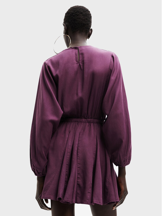 Desigual Desigual Vsakodnevna obleka Frida 22WWVW31 Vijolična Regular Fit