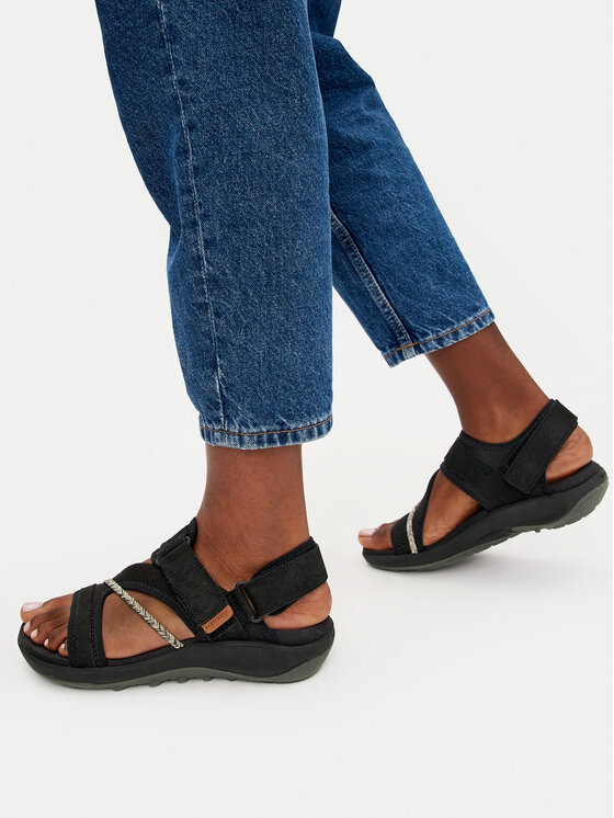 Merrell Merrell Sandały Terran 4 Backstrap J006412 Czarny