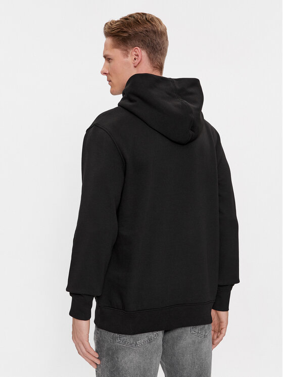 Calvin Klein Jeans Calvin Klein Jeans Суитшърт Modern Metals Graphic J30J324626 Черен Regular Fit