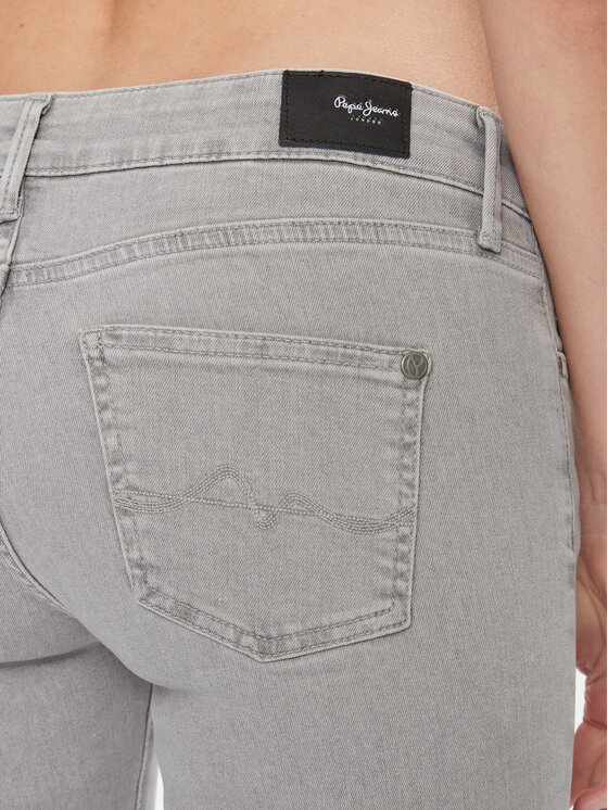 Pepe Jeans Pepe Jeans Jeansy PL204583 Szary Skinny Fit