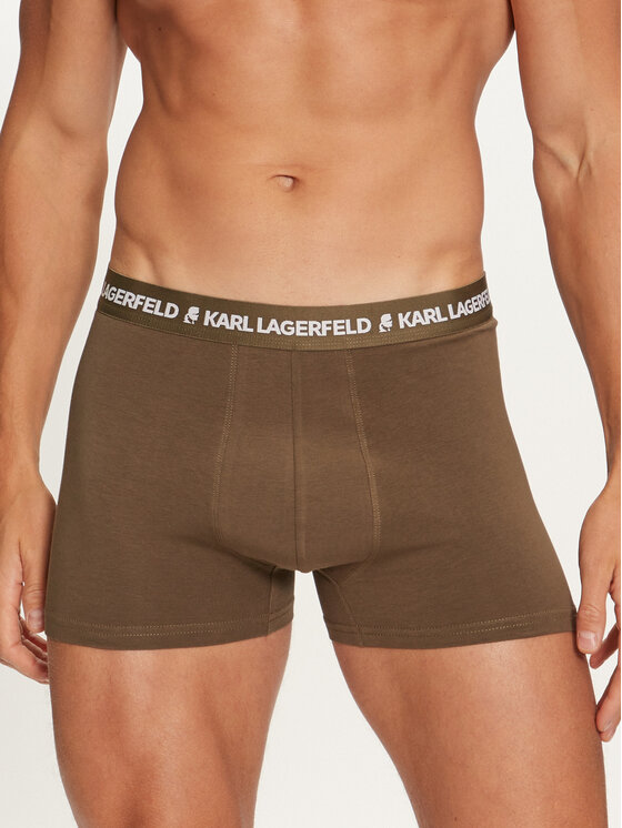 KARL LAGERFELD KARL LAGERFELD Set di 3 boxer 235M2109 Nero
