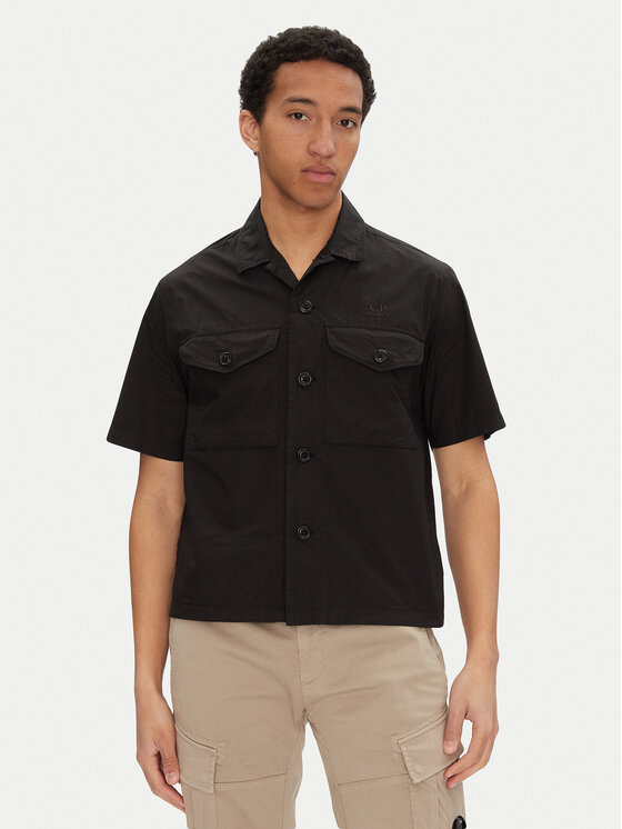 C.P. Company C.P. Company Ing 18CMSH236A005328G Fekete Relaxed Fit