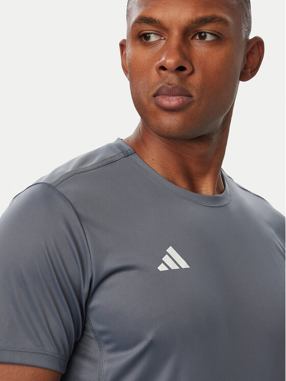 adidas adidas Технічна футболка Adizero Essentials Running KT4840 Сірий Slim Fit
