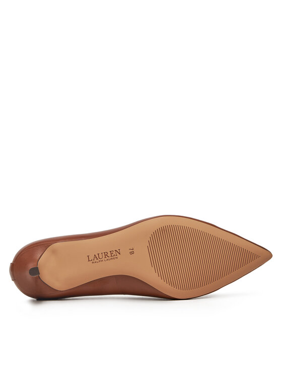LAUREN RALPH LAUREN LAUREN RALPH LAUREN Čevlji z visoko peto 802940572002 Rjava