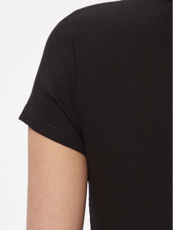 Tommy Jeans Tommy Jeans Marškinėliai Essential DW0DW17383 Juoda Slim Fit