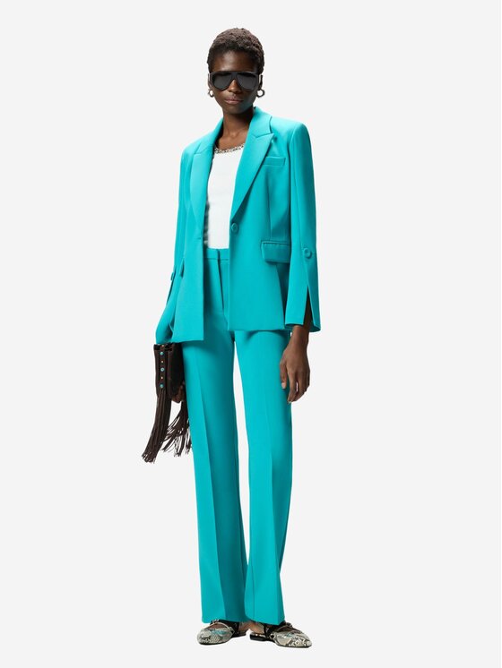 PINKO PINKO Giacca da abito CARCIOFO GIACCA CANVAS TECNICO Verde Regular Fit