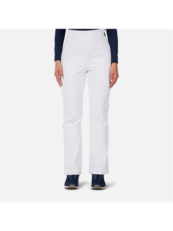 Rossignol Rossignol Spodnie narciarskie W Ski Softshell Pant Biały Slim Fit