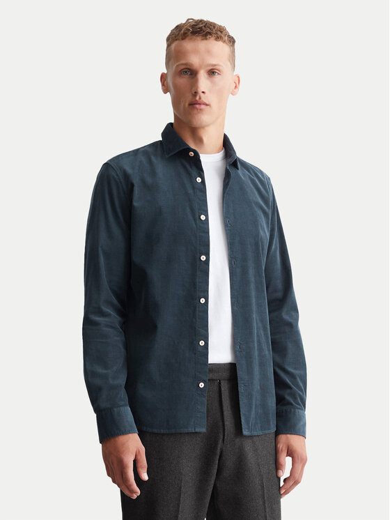 Marc O'Polo Marc O'Polo Srajca 429 7228 42256 Mornarsko modra Slim Fit