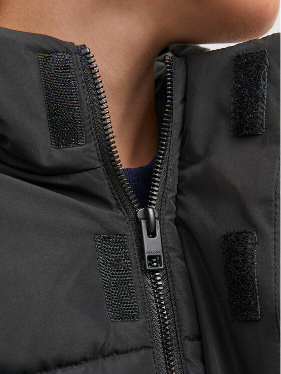 Jack & Jones Junior Jack & Jones Junior Μπουφάν χειμωνιάτικο 12246122 Μαύρο Regular Fit