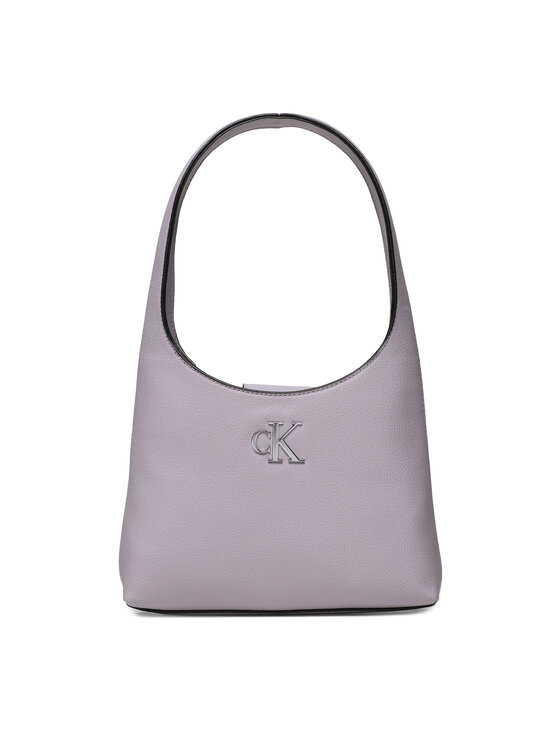 Geantă Calvin Klein Jeans Minimal Monogram Shoulder Bag K60K610843 Violet
