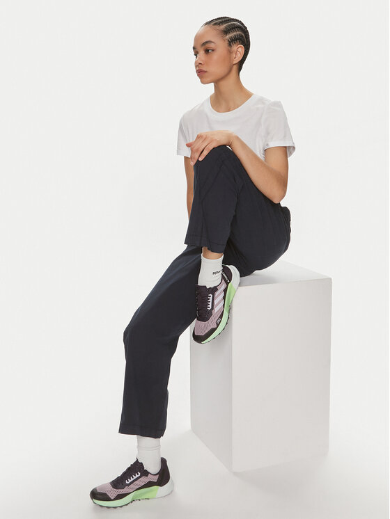 Napapijri Napapijri Pantaloni din material Aberdeen NP0A4I4S Bleumarin Loose Fit